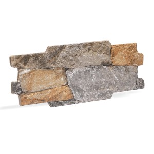 Klimex Verblender Feinsteinzeug UltraStrong Landhouse, braune Steinoptik für Innen & Außen.