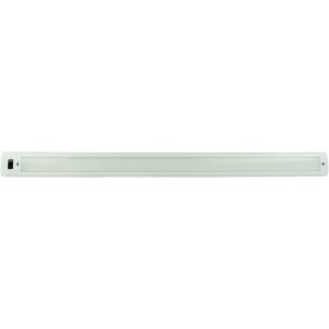 Weiße REV Ritter LED Unterbauleuchte SensoBase, 58 cm, mit Sensor.