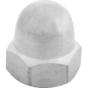 Hutmutter M10 17 mm Edelstahl A2 4 Stück