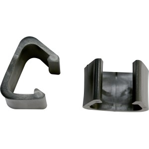 2 Verbinder für Vermont Esstisch-Lounge-Gruppe, Kunststoff, zur Fixierung der Möbelteile.