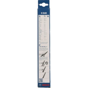 Bosch Heck Scheibenwischer H840 in blauer Verpackung für optimale Sicht.