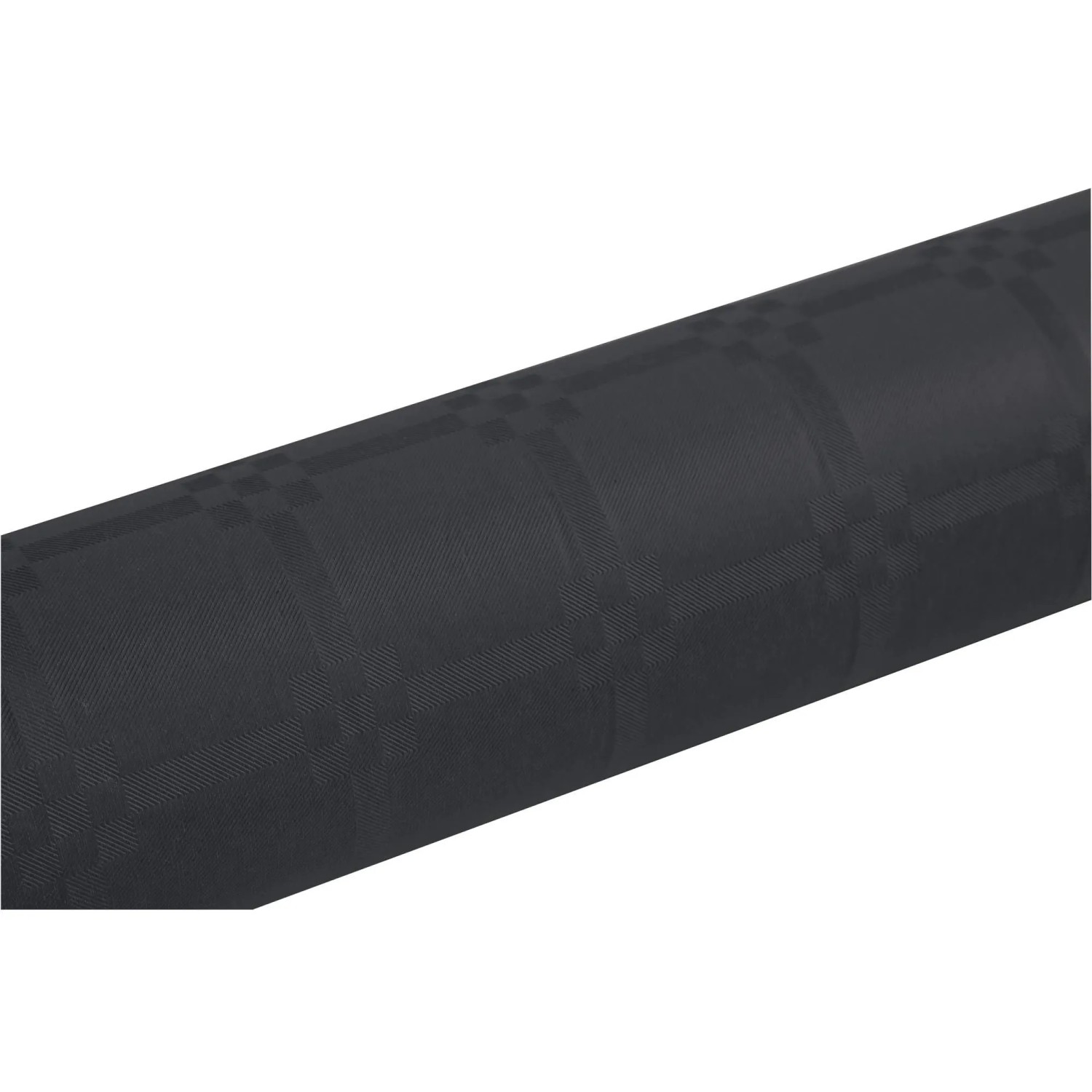 Pronappe Tischdecke Rolle 1,18 m x 6 m Schwarz Damastprägung