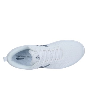 Weißer New Balance Performance-Berufsschuh 906 SR für Damen, Größe 36, von oben.