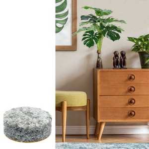 Wagner Filzpad-Set EH1215 Ø 15 mm x 6 mm Grau 16-tlg.