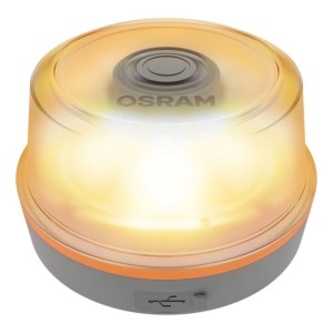 Osram LED-Guardian Road Flare Signal TA20 NXT Warnleuchte für Autoelektrik, orangefarbenes Licht.