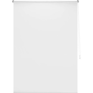 Weißes Tageslicht-Rollo Zamora, 120x175 cm, für Sichtschutz ohne Verdunkelung.