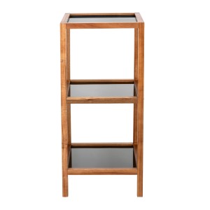 Wenko Bad- und Wohnregal Fondi 3 Etagen 36 cm x 79 cm x 36 cm Akazie