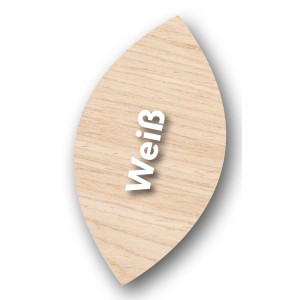 Farbmuster Ultra Nature Hartöl Weiß für Holz-Öle.