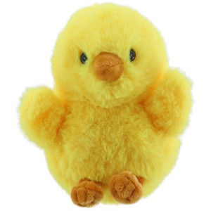 Gelbes Plüsch-Küken, 13,5 cm, Osterdekoration für eine festliche Stimmung.