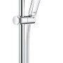 Grohe QuickFix Duschstangenset Vitalio SmartActive 130 Cube mit 3 Strahlarten in Chrom.