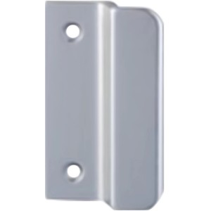 Silberner Balkontürgriff Muschel aus Aluminium für Fenster-Zubehör.