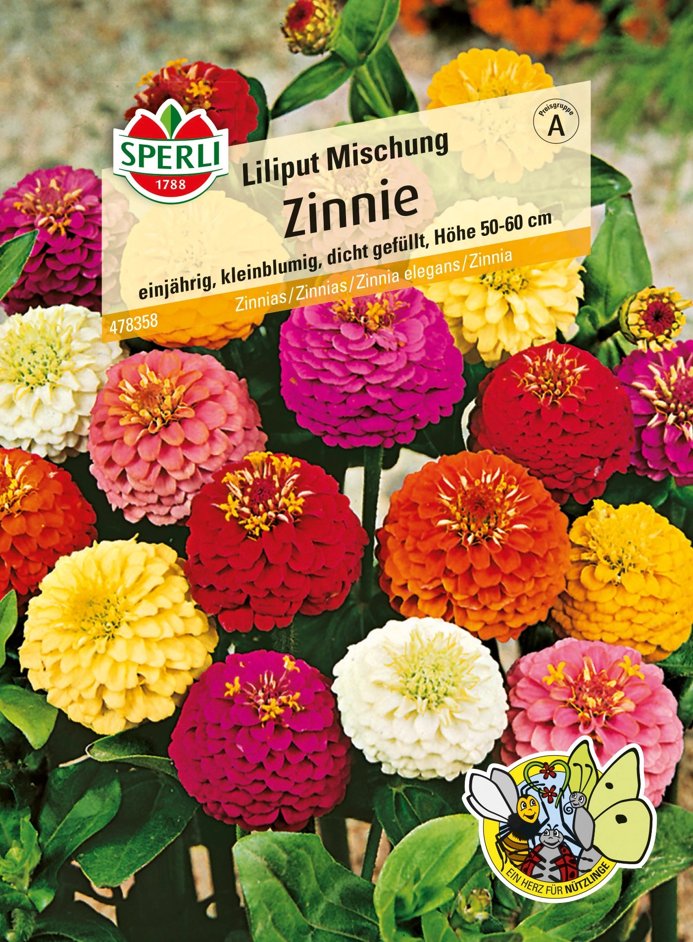Sperli Zinnien "Liliput Mischung" Mehrfarbig kaufen bei OBI