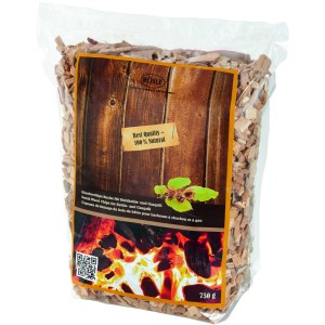 Rösle Räucherchips Buche im 750g-Beutel, geeignet für Grill und Räucherofen.