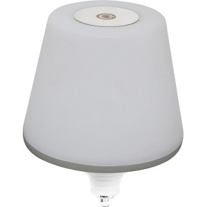 REV Ritter LED Flaschenleuchte Lamprusco, Akku, RGBW, für den Außenbereich.