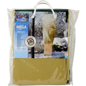 Videx Garden Winterschutz Vlieshaube Mega Extreme XL, beige, 120x180cm, für Pflanzen im Winter.