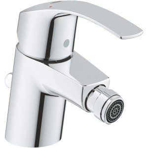 Grohe Eurosmart Bidetarmatur in Chrom, Einhandmischer für das Bidet im Badezimmer.
