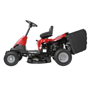 Troy-Bilt Aufsitzmäher Mini-Rider 60T-R mit Heckauswurf und Fangkorb.