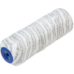 LUX Farbwalze 25cm, Polyester Langflor, Rau, für Dispersionsfarben. Ideal für strukturierte Untergründe.