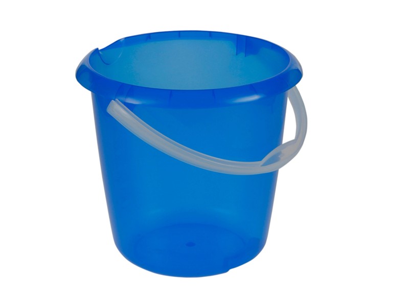 Eimer mit Ausguss Phoenix 10 l BlauTransparent kaufen bei OBI