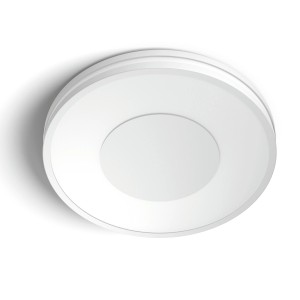 Weiße Philips Hue Deckenleuchte Being mit Dimmschalter, 2400 Lumen.