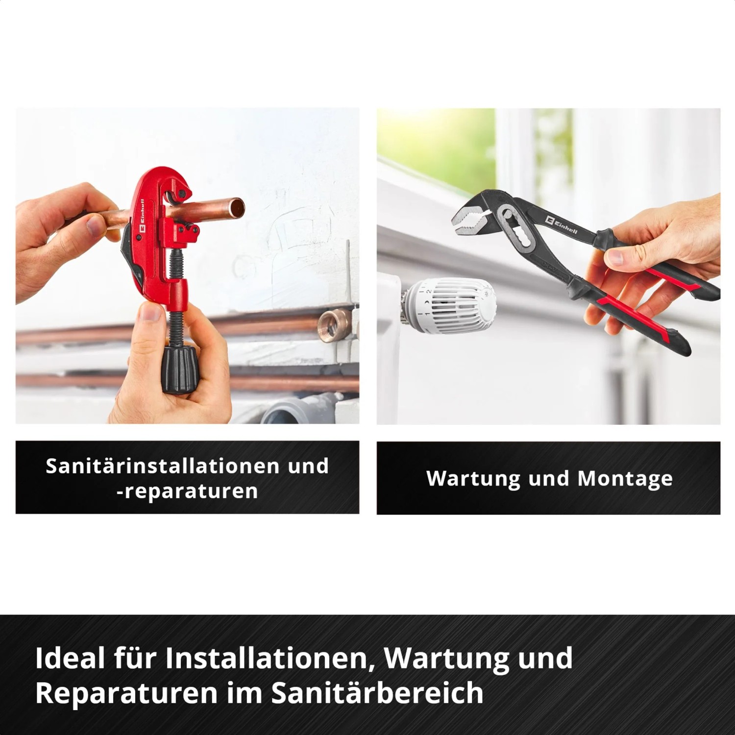 Einhell Werkzeug-Pad Sanitärinstallation E-Case 8-teilig_8