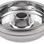 Petromax Camping Backofen aus Edelstahl, Grillutensil für Lagerfeuer und Herd.