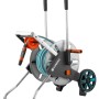 Gardena Schlauchwagen Aqua Roll M Set mit 30m Schlauch und Zubehör.