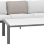 Beiges Rückenkissen für das Lounge-Set Branford, passend zu Gartenmöbeln.