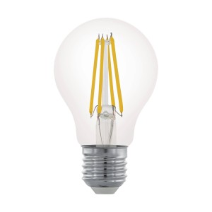 Eglo E27 LED Leuchtmittel in Globeform, 7,5 W, warmweiß, dimmbar.
