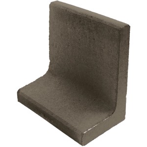 Diephaus L-Stein, unbewehrt, anthrazit, 60x40x30x7 cm. Ideal für Einfassungen und Mauersysteme.