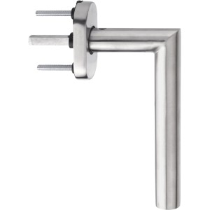 AnsaPro Fenstergriff Hudson aus Edelstahl, inklusive Befestigungsmaterial für die Fenstersicherung.