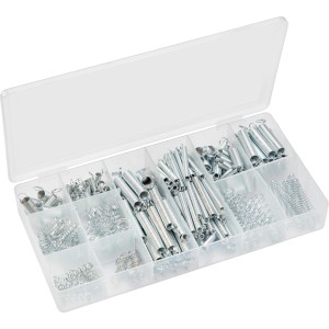 Zug- und Druckfedern-Set 200-teilig