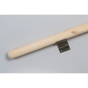 Handlauf Fichte Massivholz Ø 40 mm - Länge 2.250 mm für Innen & Außen