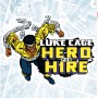 Komar Wandtattoo Luke Cage Classic, Superheld mit Ketten, 50x70 cm.
