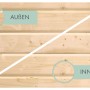 Karibu Pavillon Cannes S naturbelassen 231 cm x 124 cm_8
