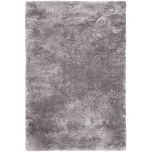 Silberner Hochflorteppich Obsession Curacao, 200x290 cm, für ein gemütliches Wohnambiente.