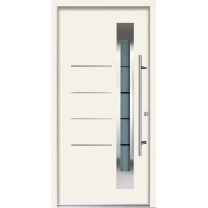 Splendoor Thermospace Haustür Berlin Prime 110x210 cm Weiß R