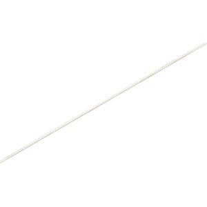 Weißes, geflochtenes PP-Seil (Ø 4 mm) als Meterware.
