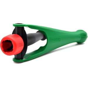 Krinner Bodendübel Vario Drill, grün, für Schirmständer, zur Befestigung von Sonnenschirmen im Garten oder Camping.