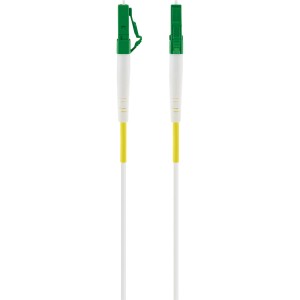 Schwaiger Glasfaserkabel LC/APC-LC/APC, 5 m, für schnelle Netzwerkverbindungen.