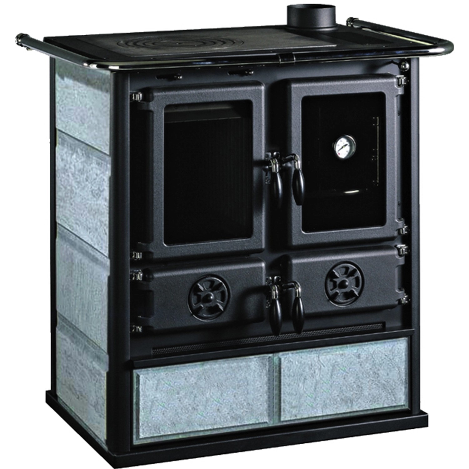 La Nordica Küchenherd Rosetta mit Natursteinverkleidung, 7,2 kW, Energieeffizienzklasse A+