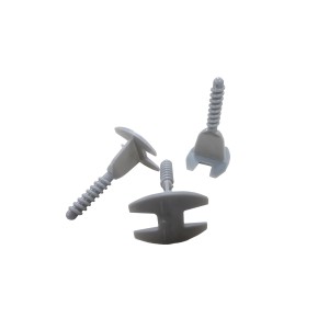 LUX-TOOLS Gewindelaschen, 1.5mm, 250 Stk. für Nivelliersysteme zum Fliesen verlegen.
