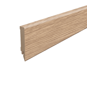 Egger Sockelleiste L655 Kubisch für Fußboden Valley 8 cm Eiche Natur