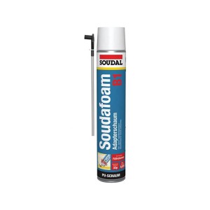Soudal Brandschutzschaum 750ml B1 Dose mit Applikator für Dämmung und Isolierung.