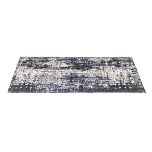 Mehrfarbiger Wenko Badteppich Samperi, 60x100 cm, im Vintage-Look für das Badezimmer.
