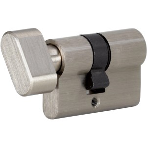 Novadoors WC Knaufzylinder Edelstahl-Optik Schlossgegenseite