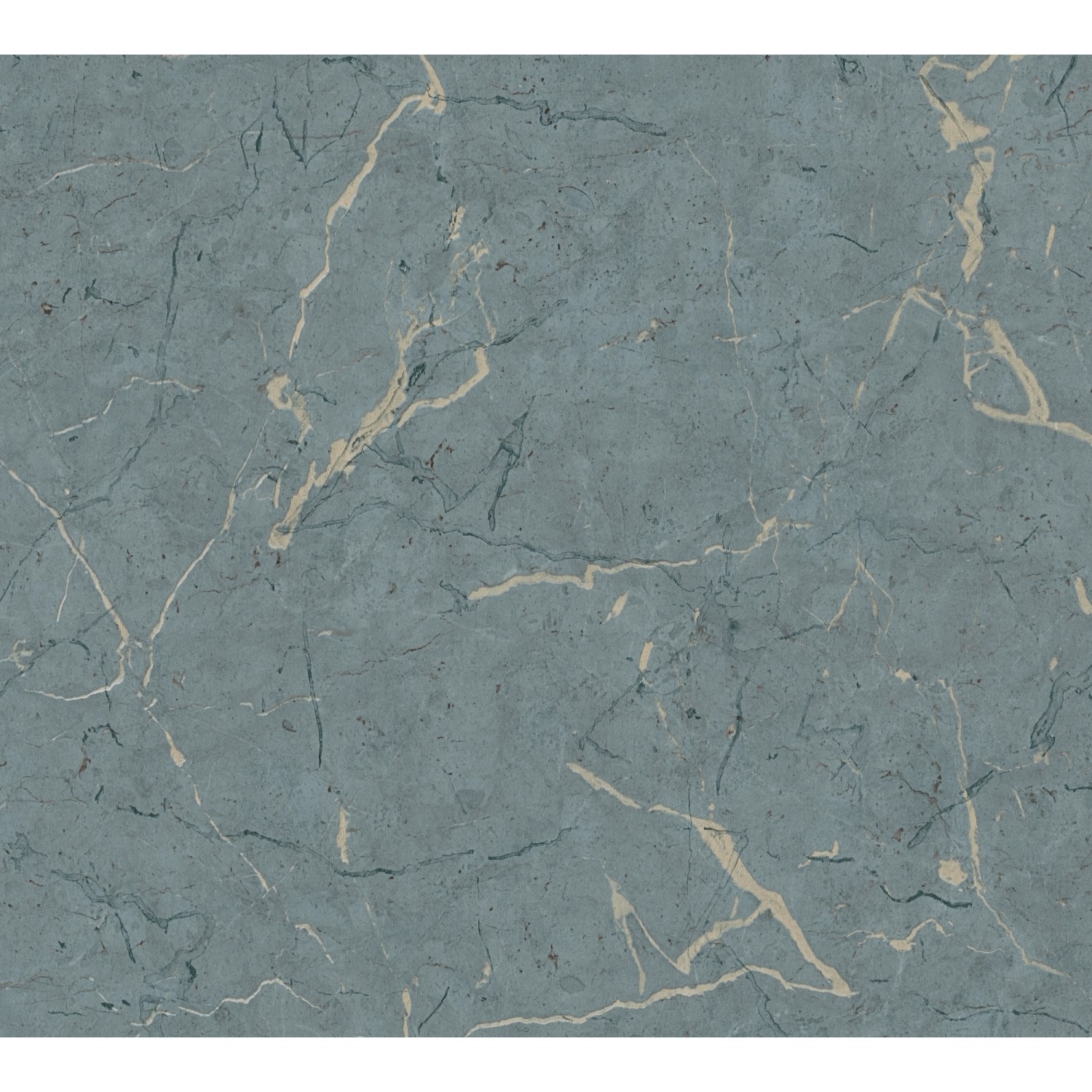 Grau-beige Vliestapete mit glatter Marmor-Optik aus der Kollektion Metropolitan Stories II.