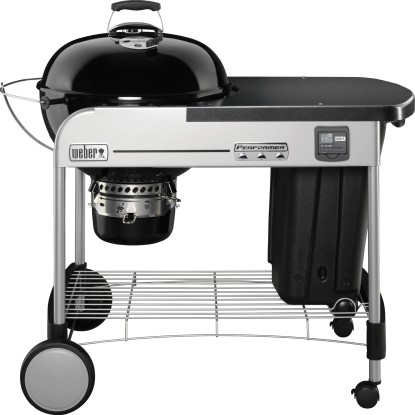 Weber Holzkohle Grillwagen Performer Premium GBS Ø 57 cm Schwarz