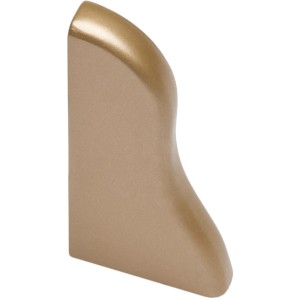 OBI Endstück Gold Matt, 2er-Set für Laminat- und Parkett-Sockelleisten.