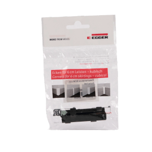 Egger Zwischenstück 6 cm Stein Schwarz 2 Stück